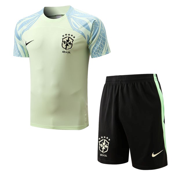 Camiseta Entrenamiento Brasil Conjunto Completo 2022/2023 Verde